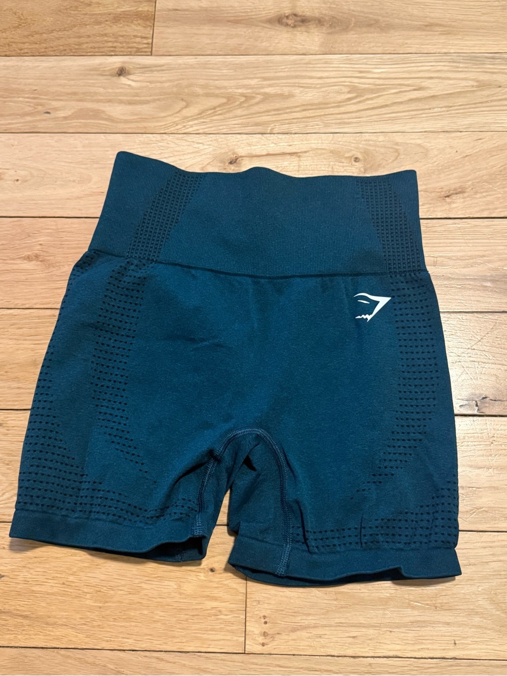 Gymshark High-Waist Seamless Dark Teal Women's Short